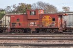 ATSF 999720 Wide Vision Caboose at the BNSF Yard